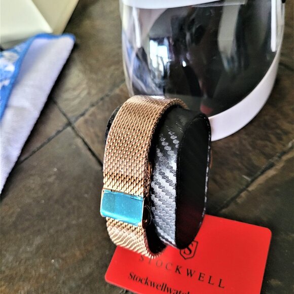 Stockwell Men's ST470 Limited Edition Sports Gold Mesh Watch - Picture 4 of 7